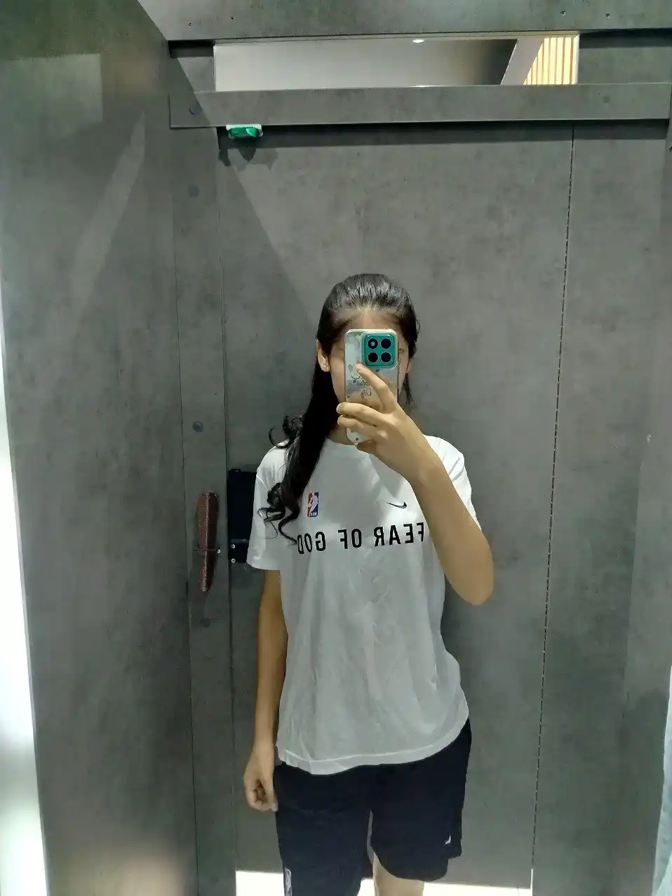 Erkaklar dvoyka, futbolka va shortik, sport, zal uchun, Nike Fear of God, NBA, 100% paxta