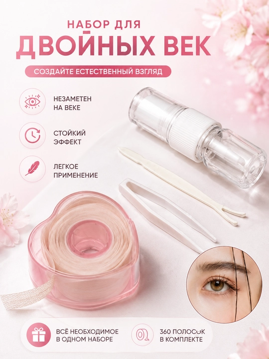 Лифтинг полоски для коррекции верхних век и набор