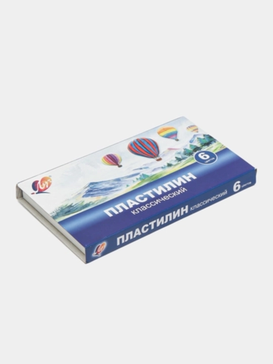 Пластилин "Классический", 6 цветов