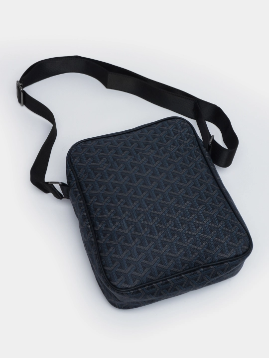 Мужская сумка через плечо, в стиле Goyard