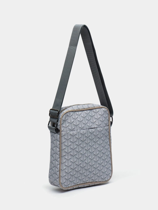 Мужская сумка через плечо, в стиле Goyard
