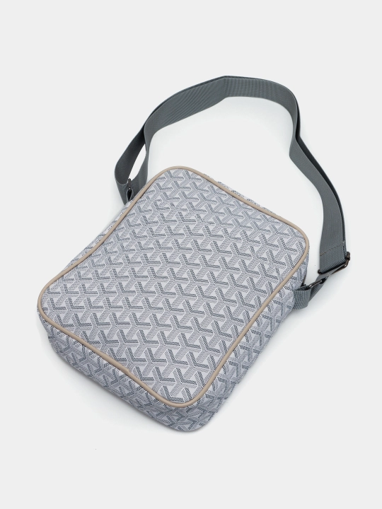 Мужская сумка через плечо, в стиле Goyard