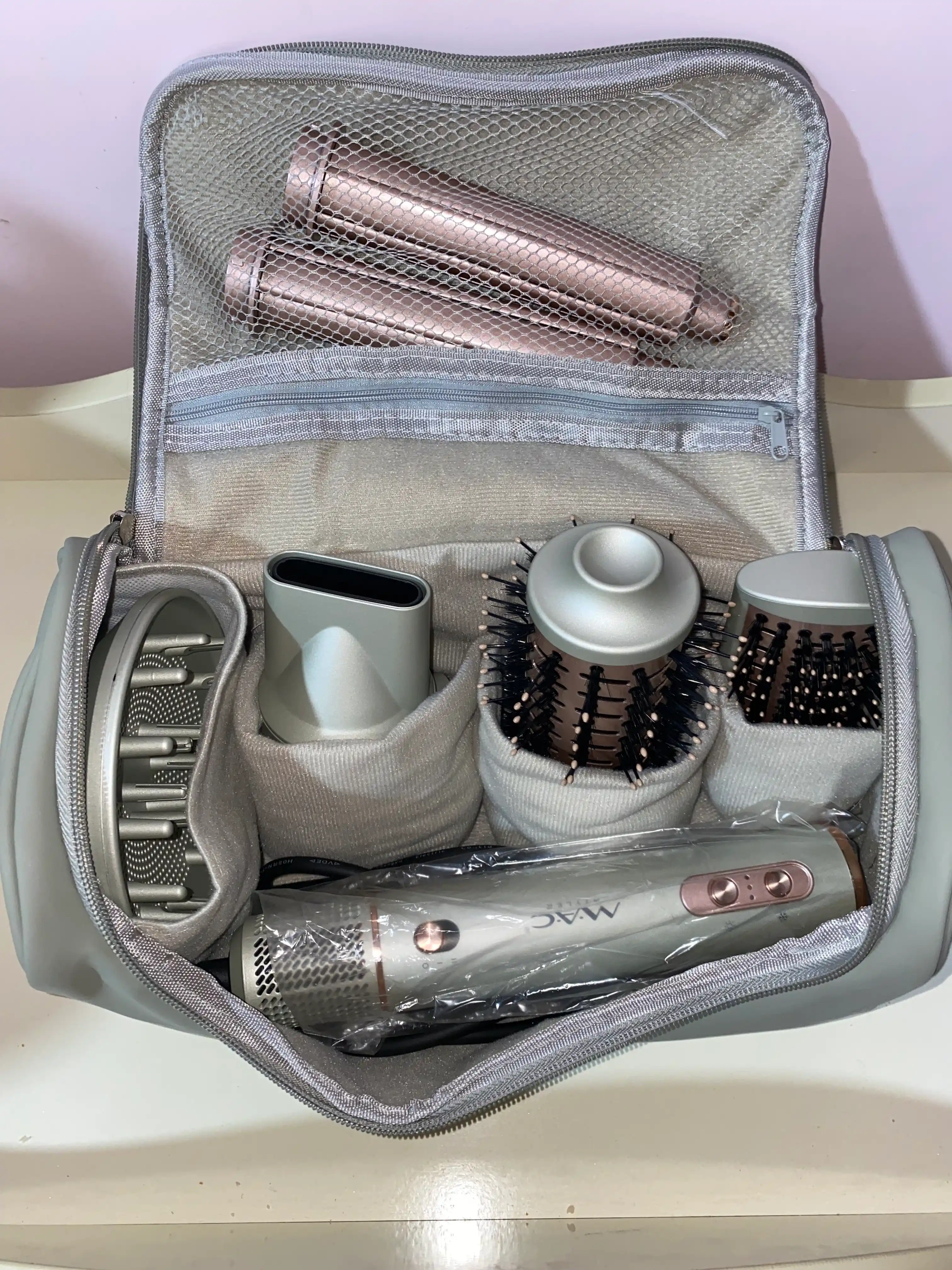 Фен-стайлер 7 в 1, Coanda, фен-щетка, стайлер для волос, локоны, MAC Styler, 110000 RPM