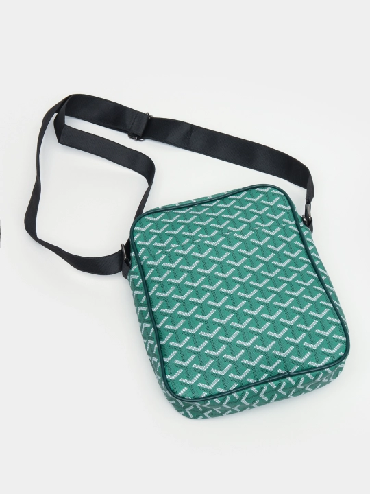Мужская сумка через плечо, в стиле Goyard