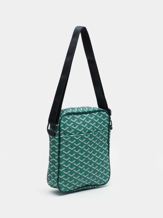 Goyard uslubidagi erkaklar yelkama sumkasi - 