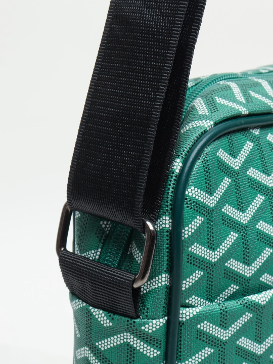Мужская сумка через плечо, в стиле Goyard