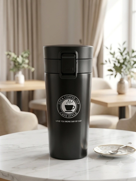Termos. Termostakan germetik, zanglamaydigan po'latdan, 400 ml