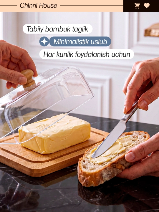 Масленка для сливочного масла, масленица посуда с крышкой