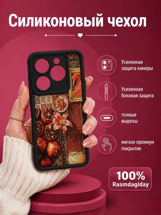 Tecno Spark Go 2024, Infinix Smart 8, Infinix Hot 40i, Spark 20C, Pop 8 uchun gʻilof