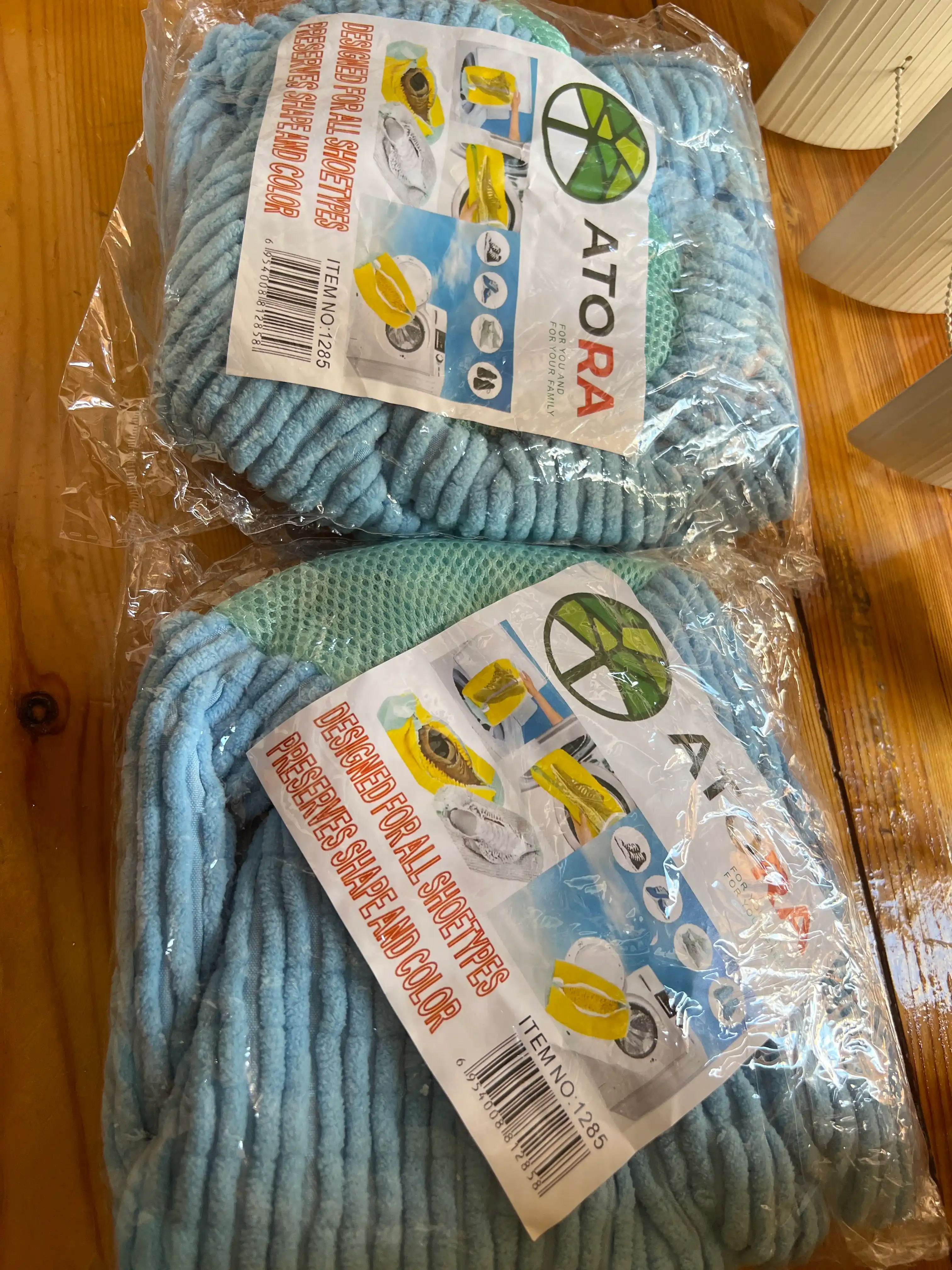 Kir yuvish mashinasida poyabzal va krossovkalarni yuvish uchun qop, mikrofibra to‘r 40×20