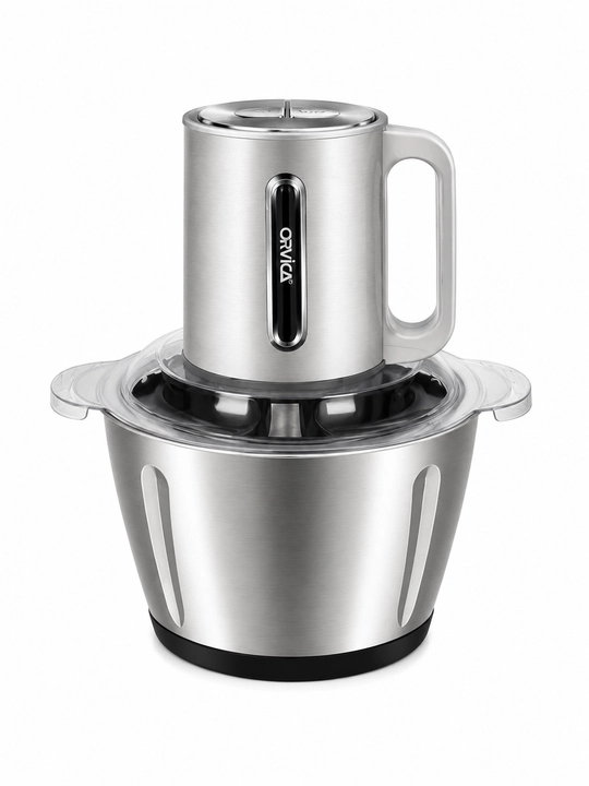 Измельчитель ORVICA ORM-7913 2 л, 1500 Вт, с чашей из нержавеющей стали