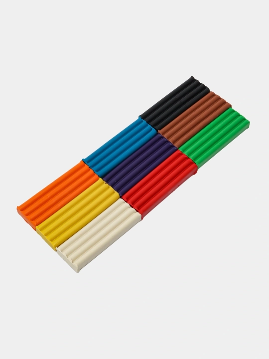 Plastilin "Klassik", 9 rangli
