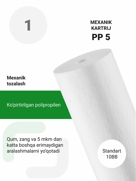 Kafe va restoranlar uchun ixcham Geyser Line 1500 teskari osmos tizimi, sutkasiga 1500 l