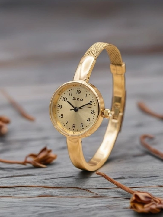 Ayollar soati, ayollar qo'l soati, oltin rang soat, elegant soat