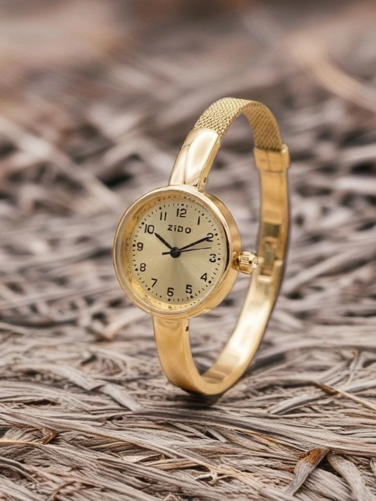 Ayollar soati, ayollar qo'l soati, oltin rang soat, elegant soat - 