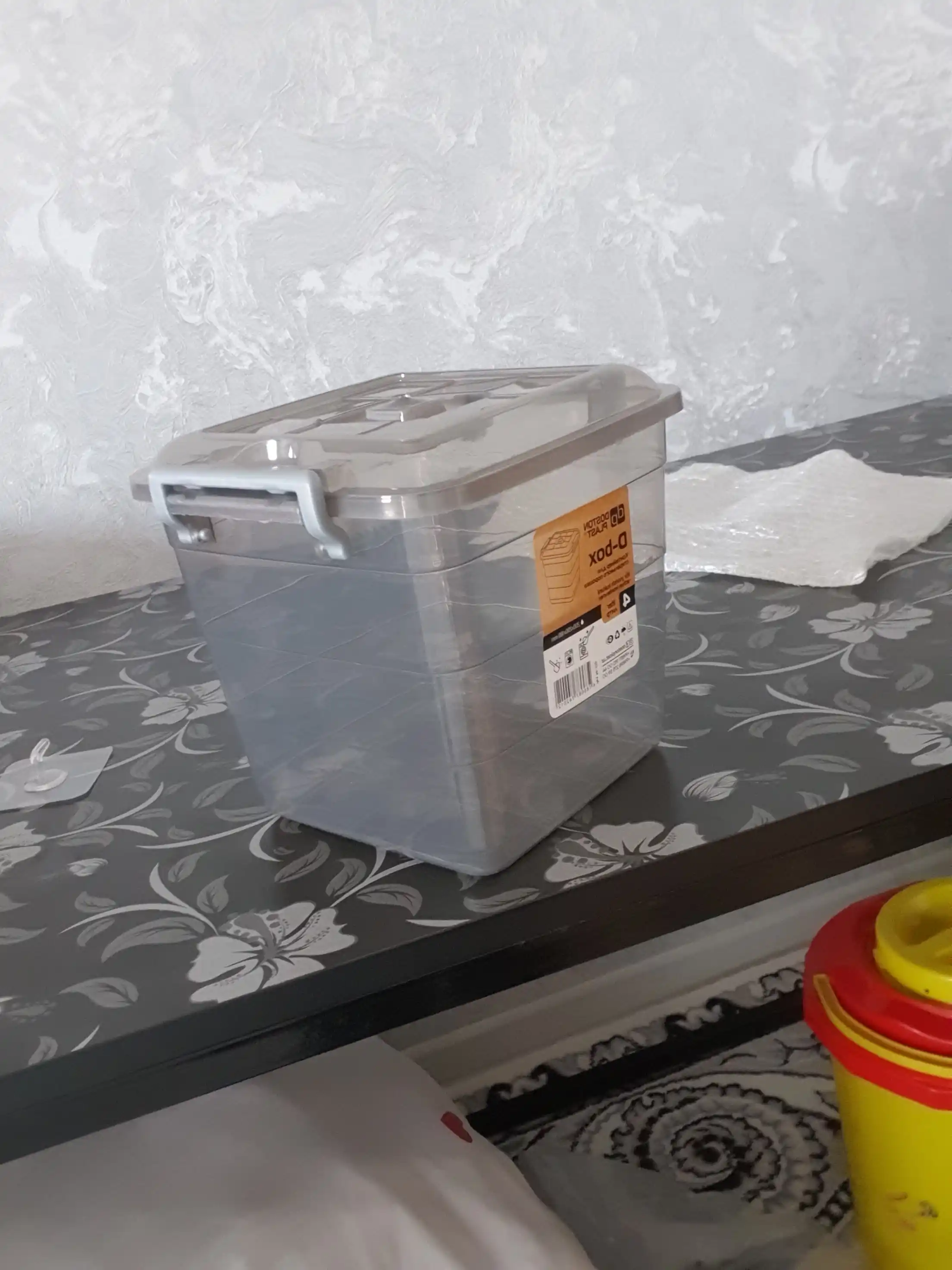 Konteyner saqlash uchun, kukun uchun konteyner, quti, organayzer