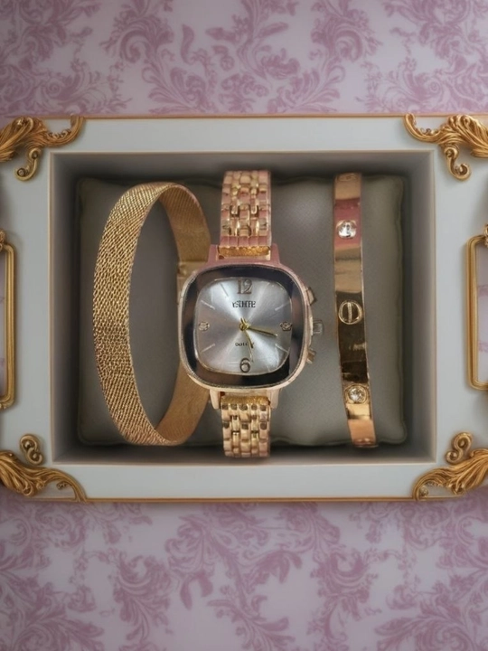 Ayollar soati, ayollar qo'l soati, oltin rang soat, elegant soat