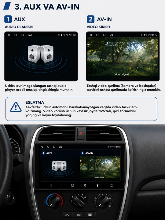 Автомобильная магнитола AVM Pro, 9 дюймов, Android 11, CarPlay, Wi-Fi и Bluetooth