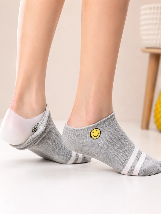 3-4 sm bo‘y uzaytirish uchun silikon tovon tagliklari 1 juft unisex