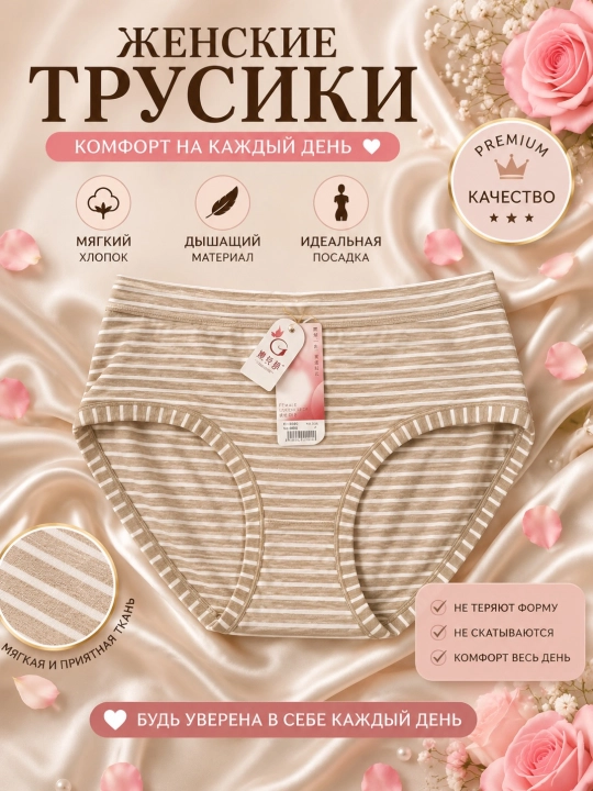 Красивые женские трусики для девушек и женщин - 