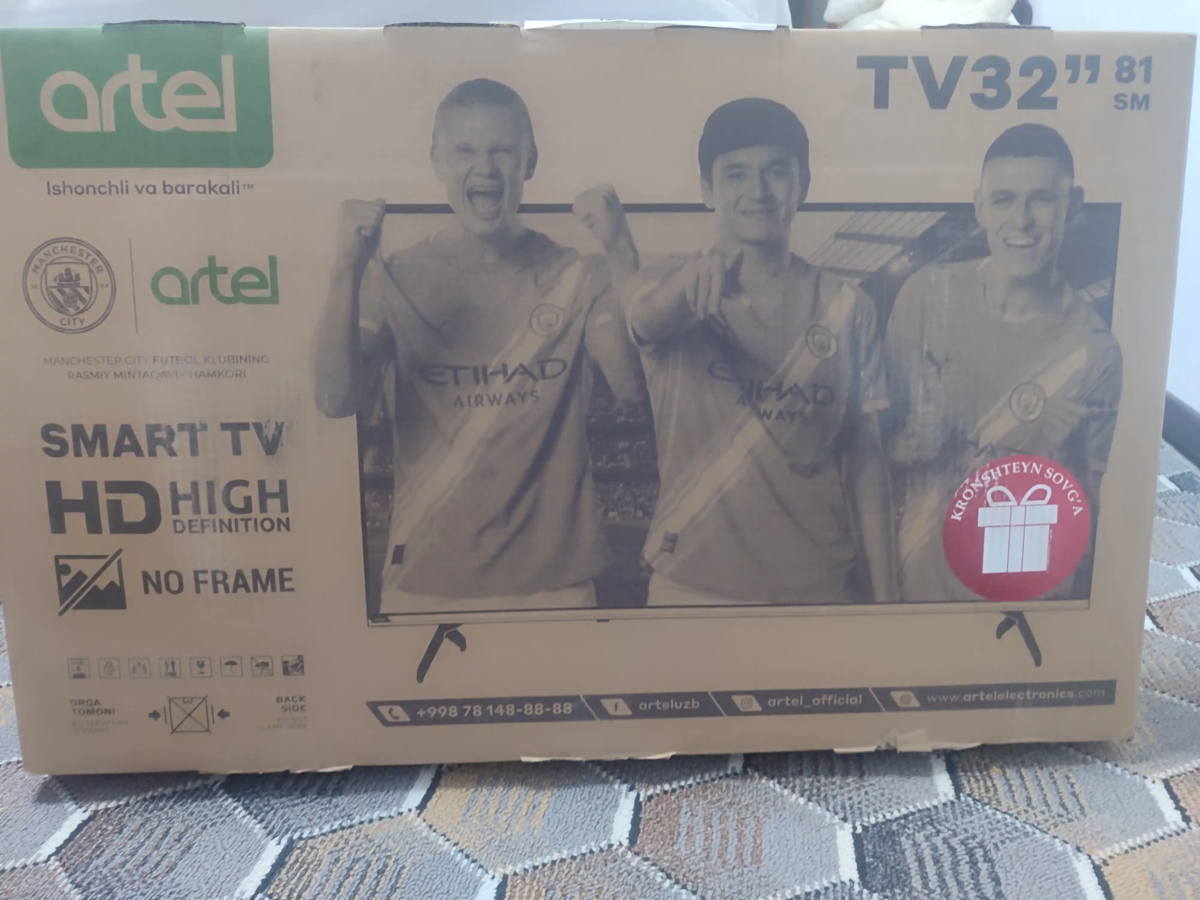 Televizor Artel A32NHCH001 Ovozli Boshqaruv