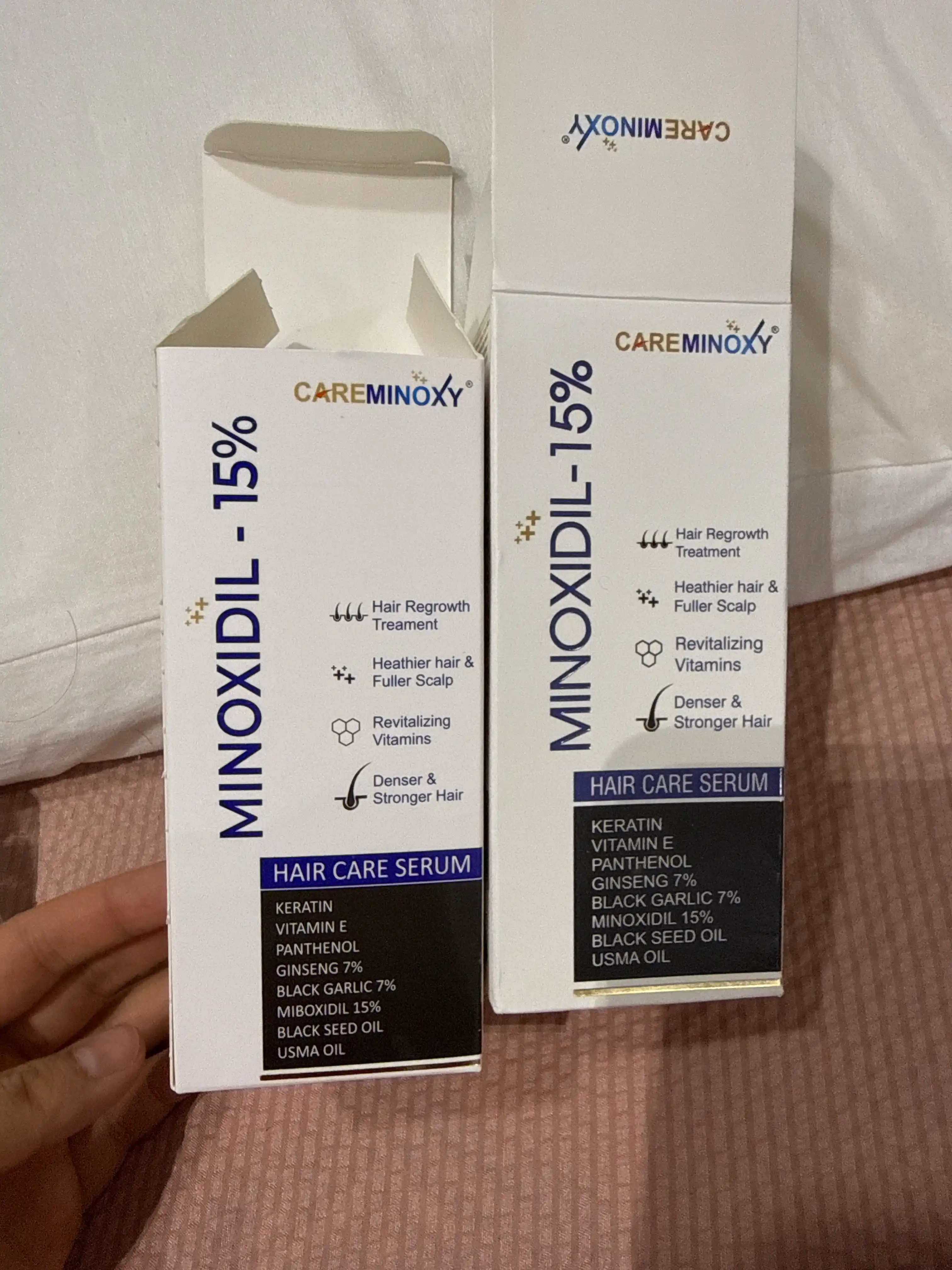 Сыворотка Миноксидил 15% Care Minoxy – для роста волос и бороды (60 мл)