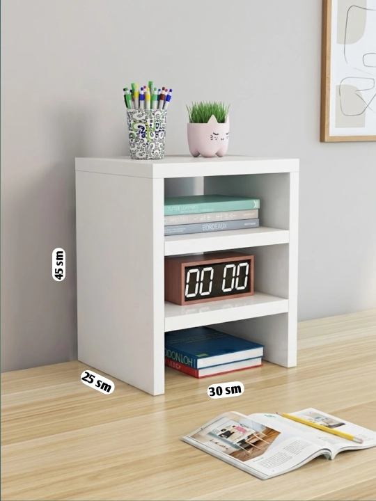 Stol usti uchun ko‘p qavatli organizator tokcha–kitob,monitor va ofis ucun universal stend