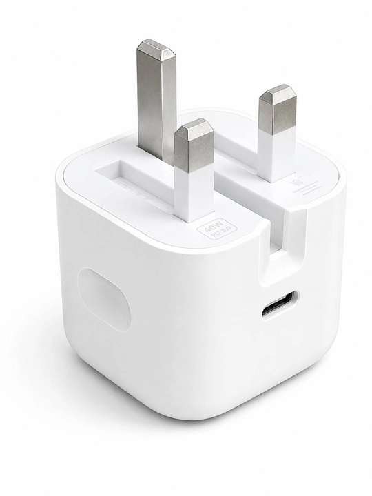 Apple 40W USB-C quvvat adapteri, iPhone 15/16/17/18 uchun tez zaryadlovchi.6 oy kafolat