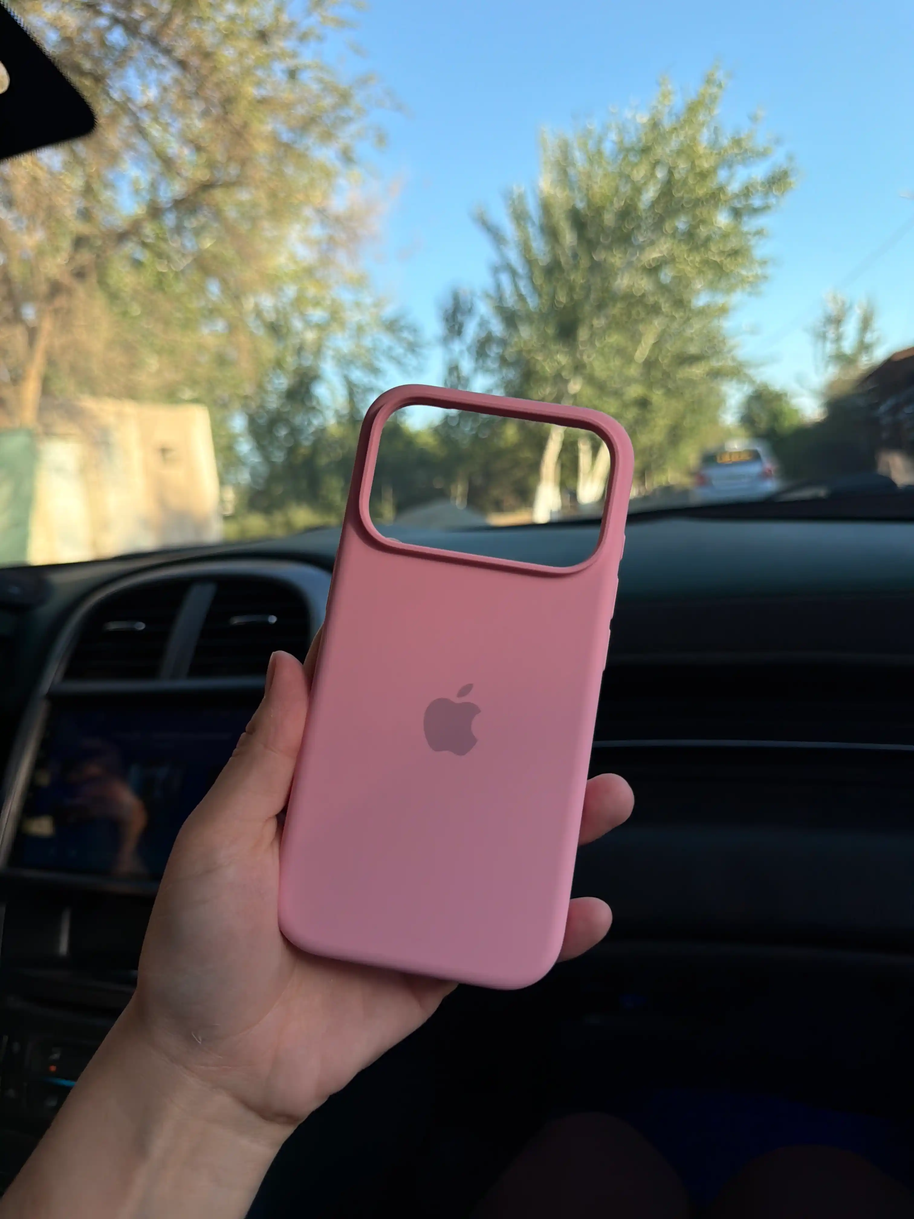 IPhone g'ilof, 13, 14, 15, 16, 17, Pro, Pro Max, silikon