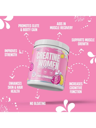 Nutrex Creatine 300g woman, вкус Pink lemonad - 