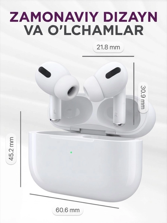 Наушники беспроводные Pods Pro 2 Premium, для iPhone и Android, сенсорные
