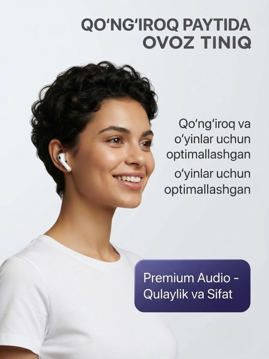 Наушники беспроводные Pods Pro 2 Premium, для iPhone и Android, сенсорные