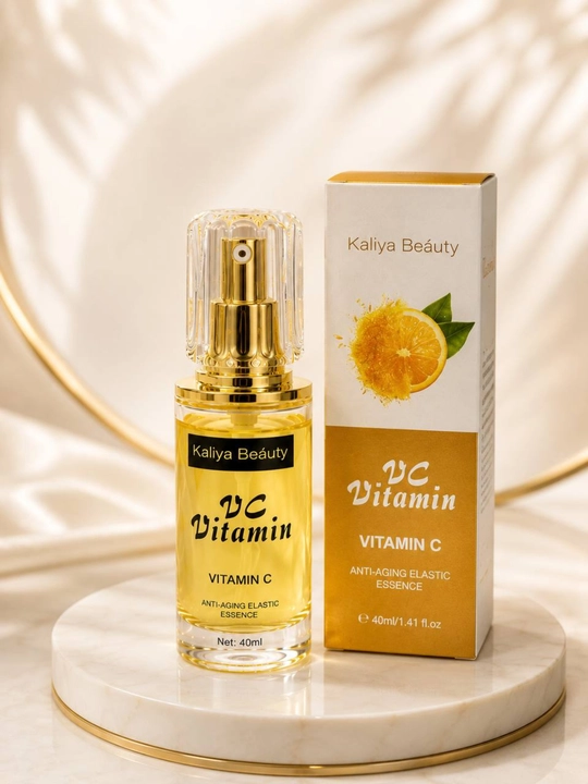 Kaliya Beauty VC Vitamin C Essence, 40 ml | Yuz terisi uchun yorqinlik va namlik  - 
