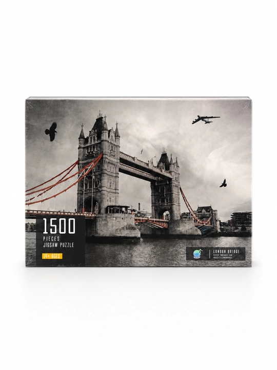 Пазл Мозаика Jigsaw Puzzle 1500 деталей Лондон Париж большая головоломка