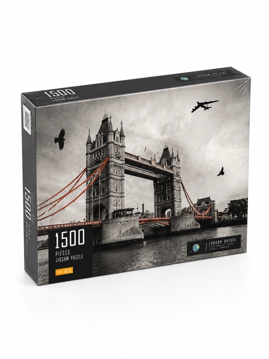 Пазл Мозаика Jigsaw Puzzle 1500 деталей Лондон Париж большая головоломка