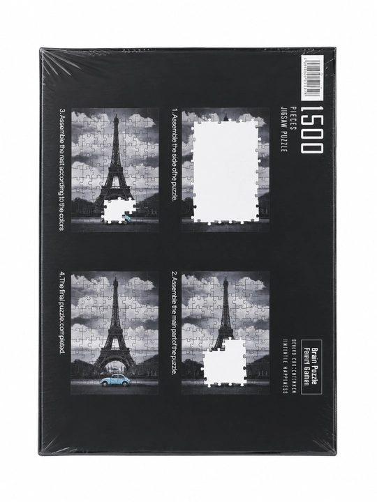 Pazl Mozaika Jigsaw Puzzle 1500 tafsilot London Parij katta boshqotirma