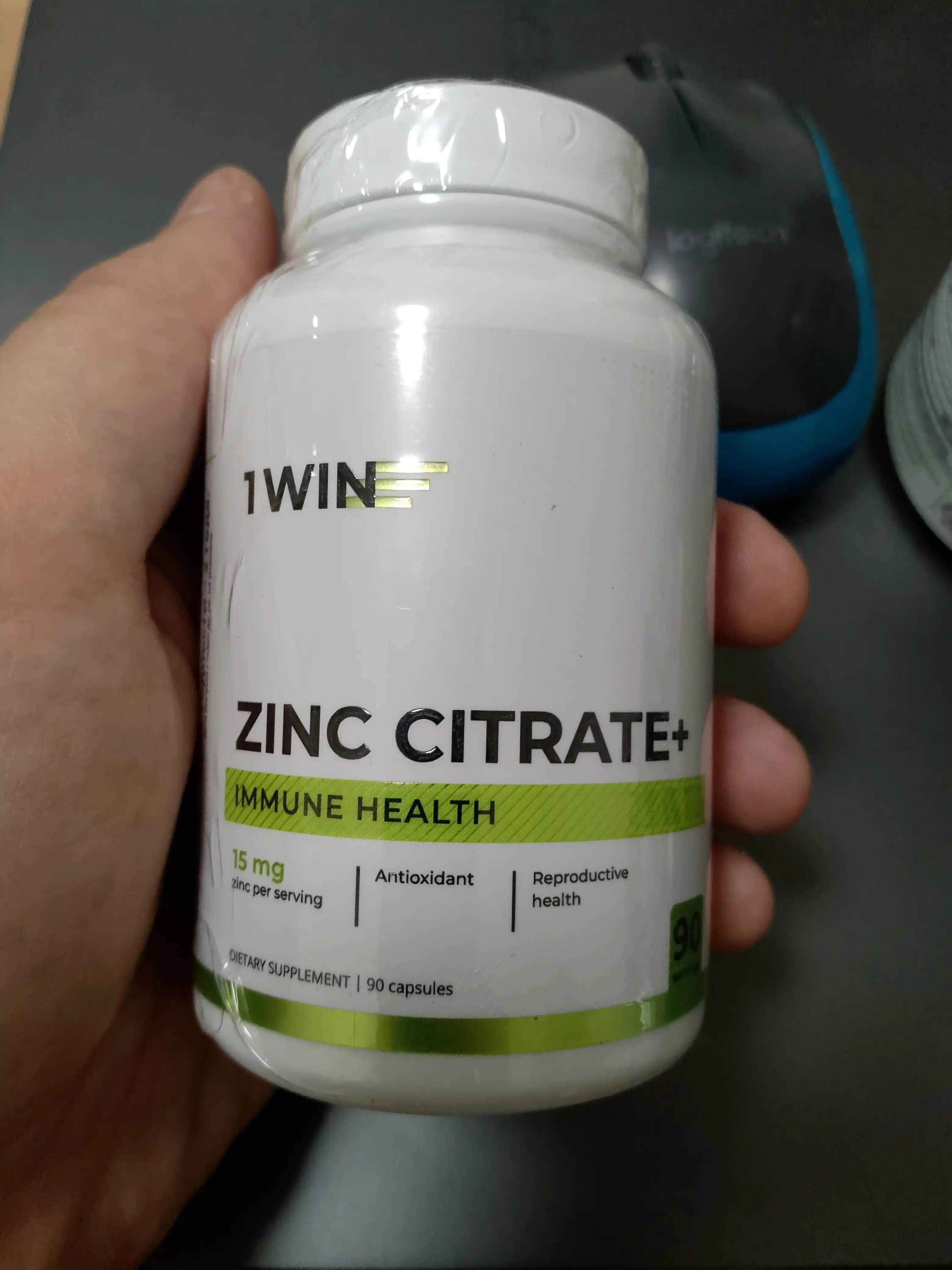 Sink sitrati, 1WIN Sink + Selen, immunitet, soch va tirnoqlarni qo‘llab-quvvatlash uchun
