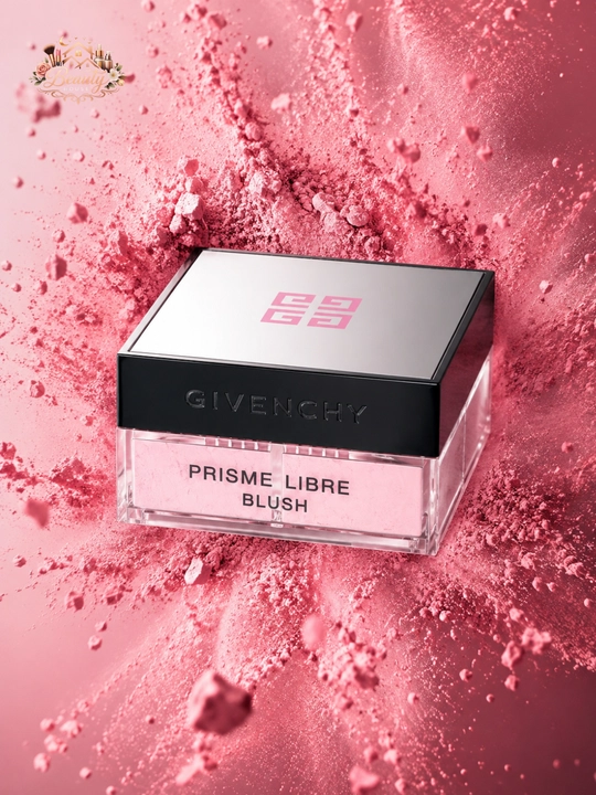 Kundalik pardoz uchun Givenchy Prisme Libre Blush yengil va nafis pushti yuz bo‘yog‘i