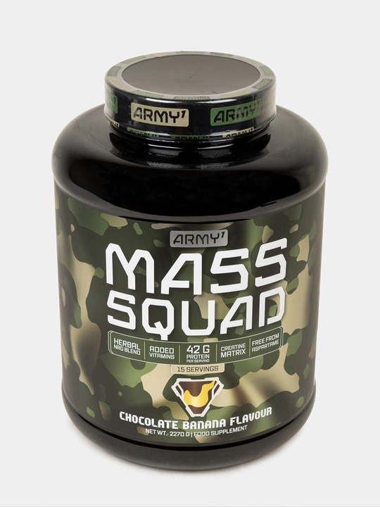 Army1 Mass Squad 2,27kg гейнер вкус Шоколад - 