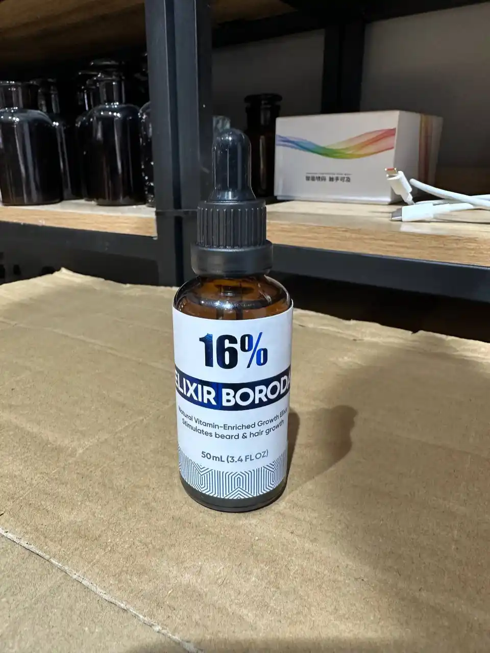 Миноксидил 16% Elixir Boroda – эликсир для роста волос и бороды 50 мл