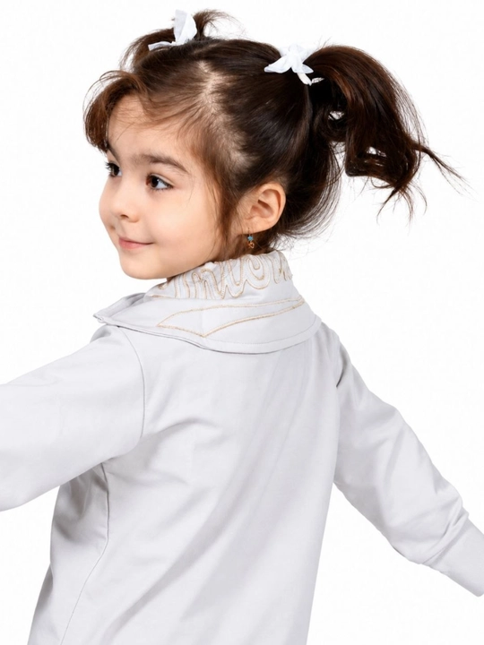 3 yoshdan 6 yoshgacha bo‘lgan qizlar uchun qulflangan ikki kishilik bolalar sport kostyumi