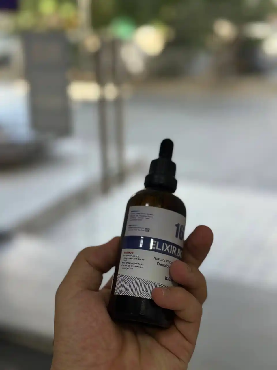 Elixir Boroda 16% – средство для роста волос и бороды Миноксидил