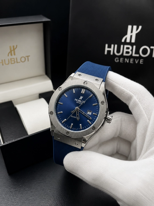 Мужские часы Hublot, универсальный дизайн, подходящий к любому стилю, с коробкой - 