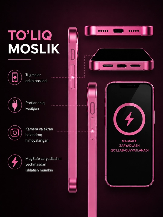 Чехол для iPhone 11, 12, 13, 14, 15, 16, 17 Pro, Pro Max, Air
