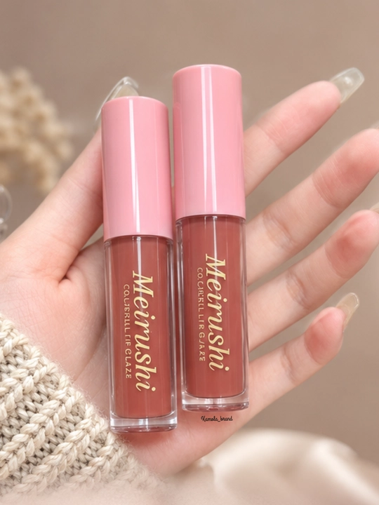 Nude mat lab bo'yog'i, uzoq turuvchi tint