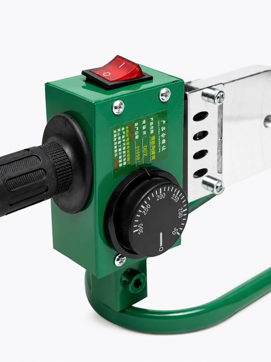 Elektr payvandlaash apparati plastik quvurlar uchun – 1000W, nasadkalar 20–32 mm