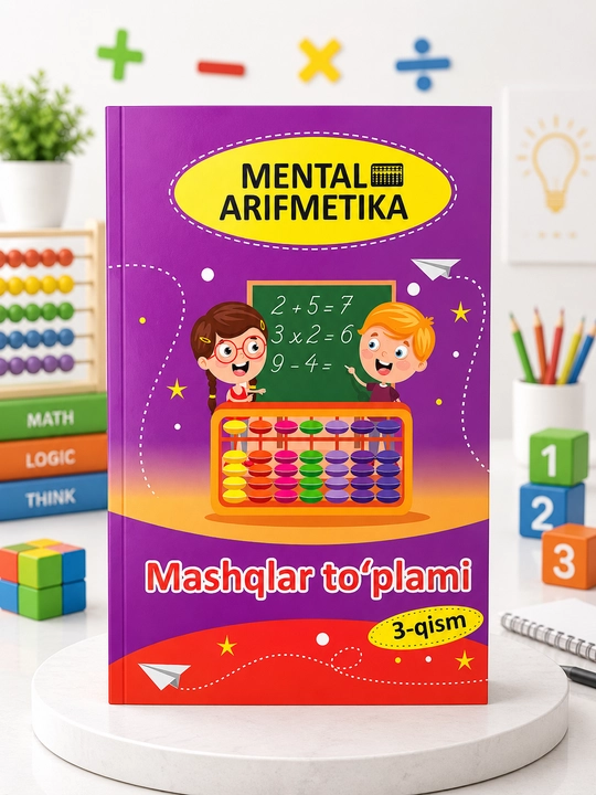 Ментальная книга из 1,2,3 частей, тетрадь и книга - 