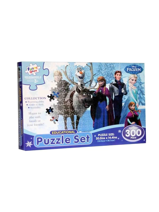 Bolalar uchun puzzle, rivojlantiruvchi jumboq Mario,Safia,Elza,Spider Man, Transformer - 