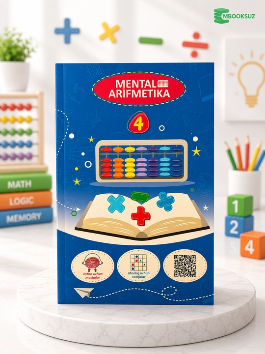Ментальная книга из 1,2,3 частей, тетрадь и книга - 