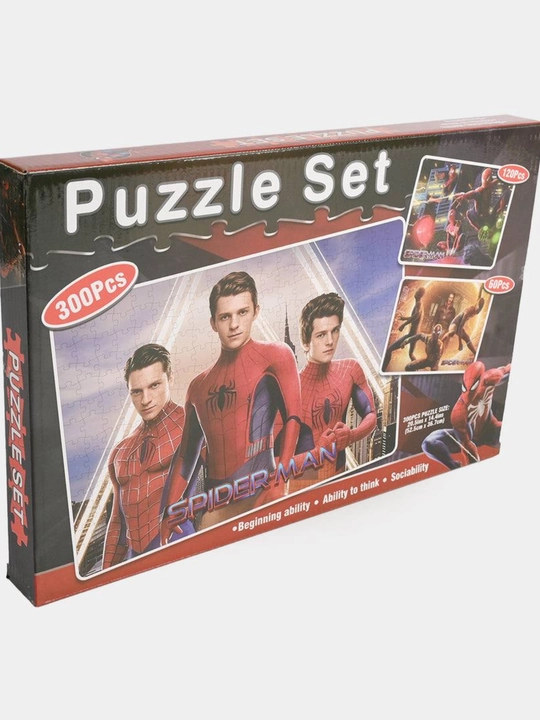 Bolalar uchun puzzle, rivojlantiruvchi jumboq Mario,Safia,Elza,Spider Man, Transformer - 